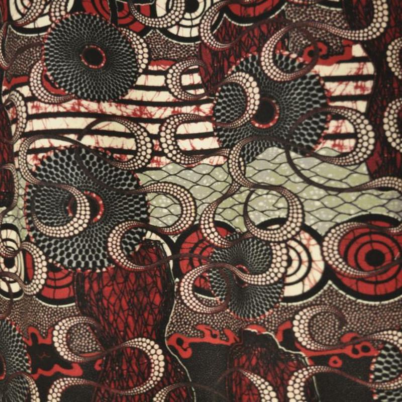Meltingpot Fabric - Red