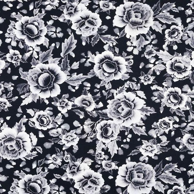China Town Fabric - Black