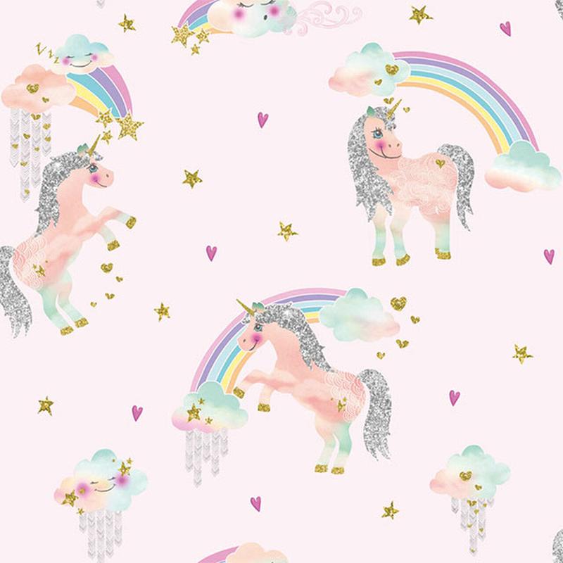 Rainbow Unicorn Imagine Fun Wallpaper