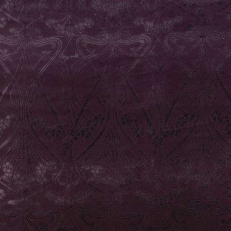 Ianthe Velvet Fabric - Purple