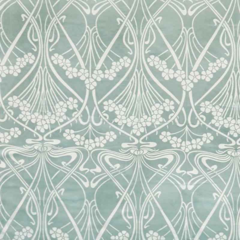 Ianthe Velvet Fabric - Teal