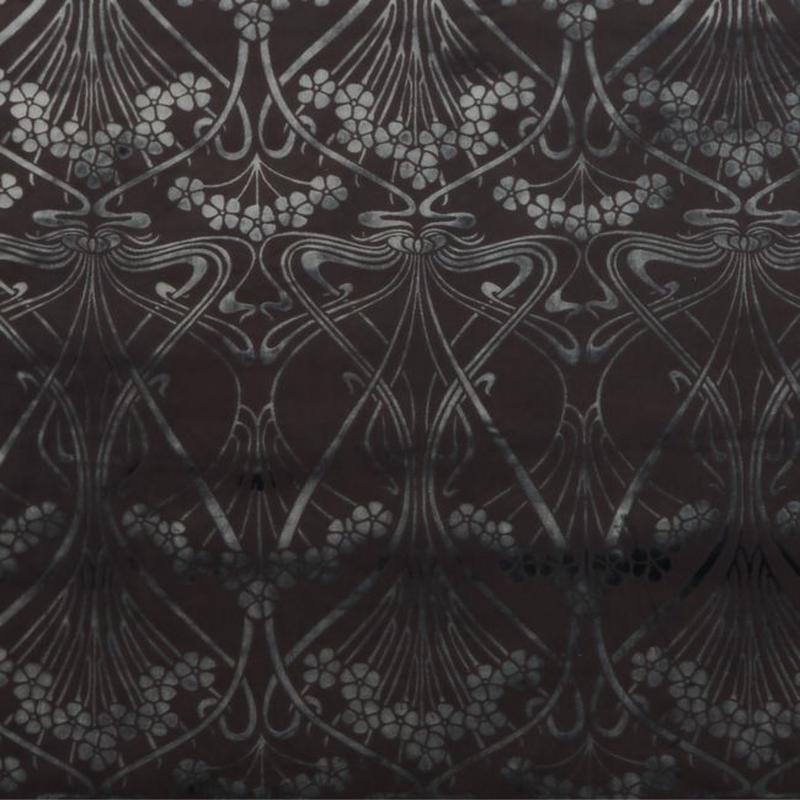 Ianthe Velvet Fabric - Gray
