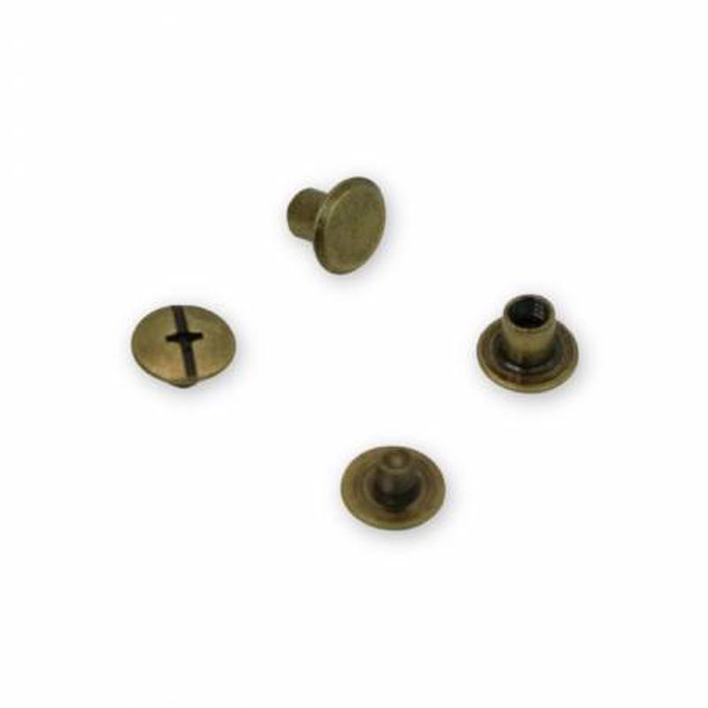 (12) Chicago Screws Small Antique