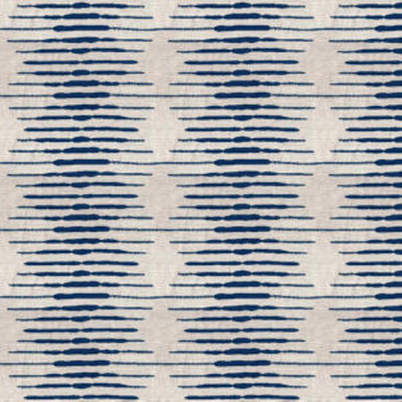 Quincy Semi Naturalindigo by Norbar Fabric